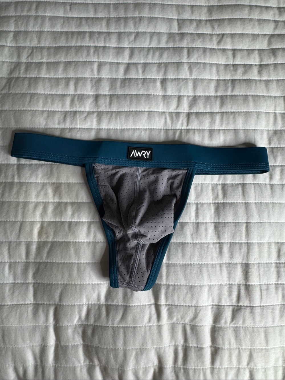AWRY Men’s Teal & Gray Thong